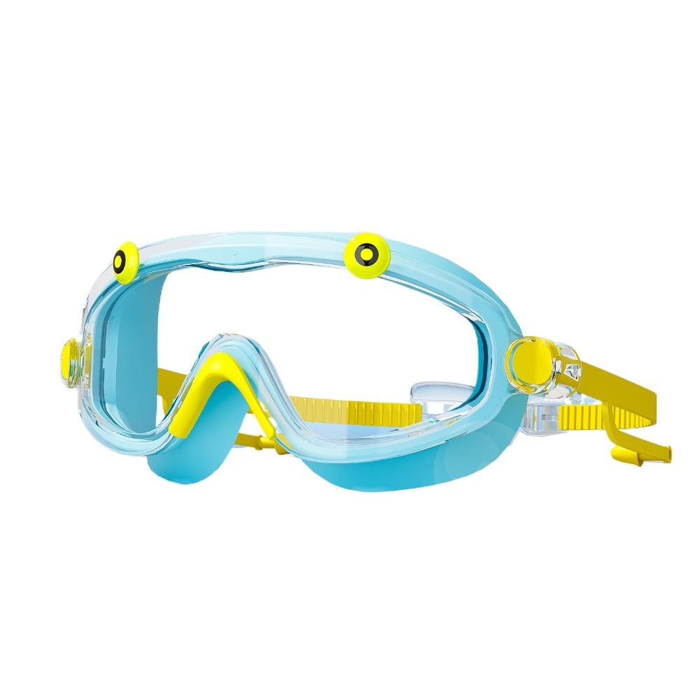 

Soft Silicone Children Swim Glasses Anti Fog Swimming Eyewear for Kids Summer синий