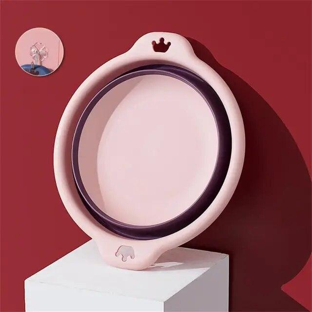 Găleată pliabilă Găleată pliabilă portabilă din silicon Găleată pentru spălat mașini Găleată de tabără de călătorie Depozitare casnică