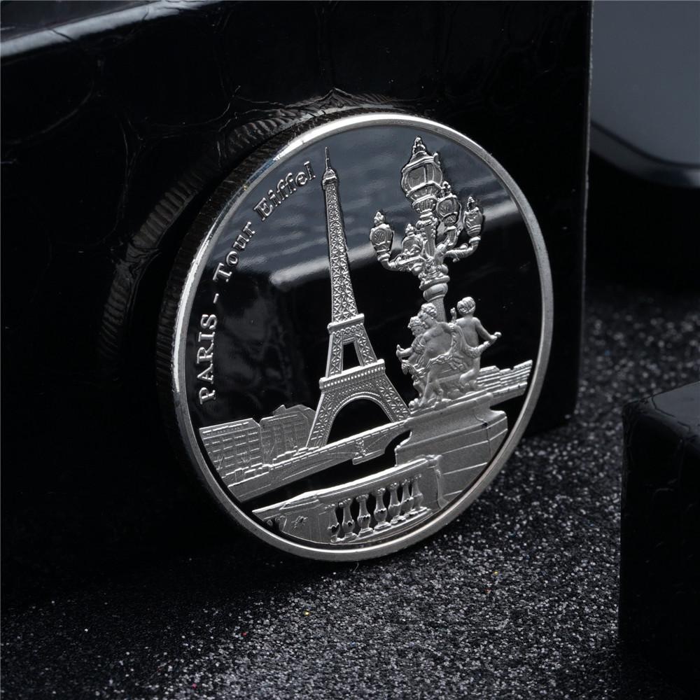 Paris, Frankreich, Eiffelturm, Gedenkmedaillen, Gedenkkultur der Weltausstellung, Münzen, Geschenke
