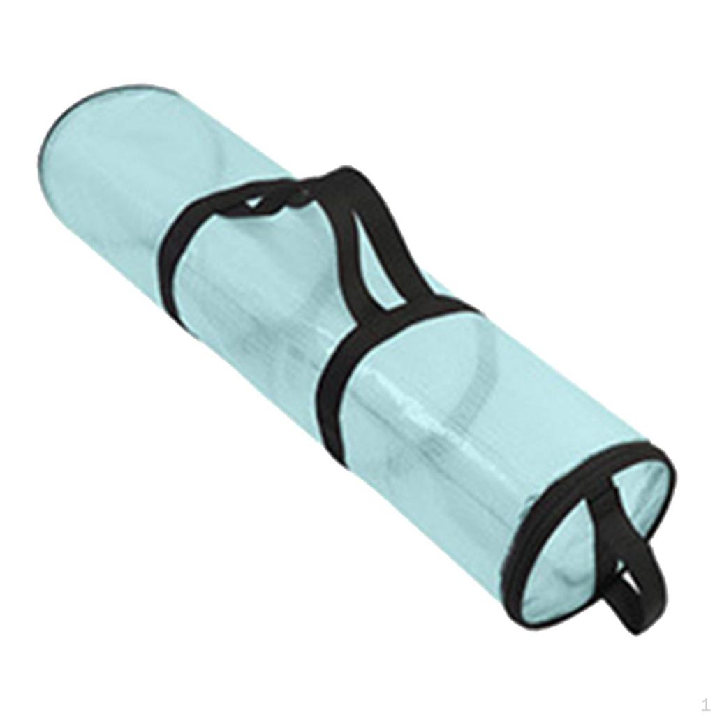 Christmas Gift Wrap Organizer PVC Clear Bag Wrapping Paper Rolls Waterproof Storage