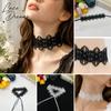 Collier Choker Fleur de Dentelle pour Femmes - Bijoux Coréens