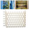 Network Cord Hole 9mm Cable Management Bundler Tool for and CAT7 Comb, Holes, Tangle-Free, Easy-to-Use CAT5, CAT6, (8x6 Holes)