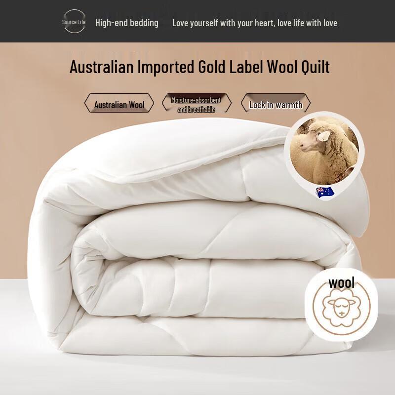 

Yuan Shenghuo Antibacterial White Duck Down Winter Quilt 150x200cm