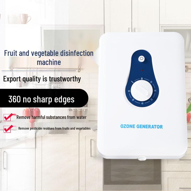 Home Ozone Vegetable and Fruit Washer with Active Oxygen Sterilizer