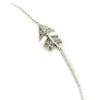 Les Trésors De Lily [L7205] - White 'Cupid's Arrow' Silver Bracelet