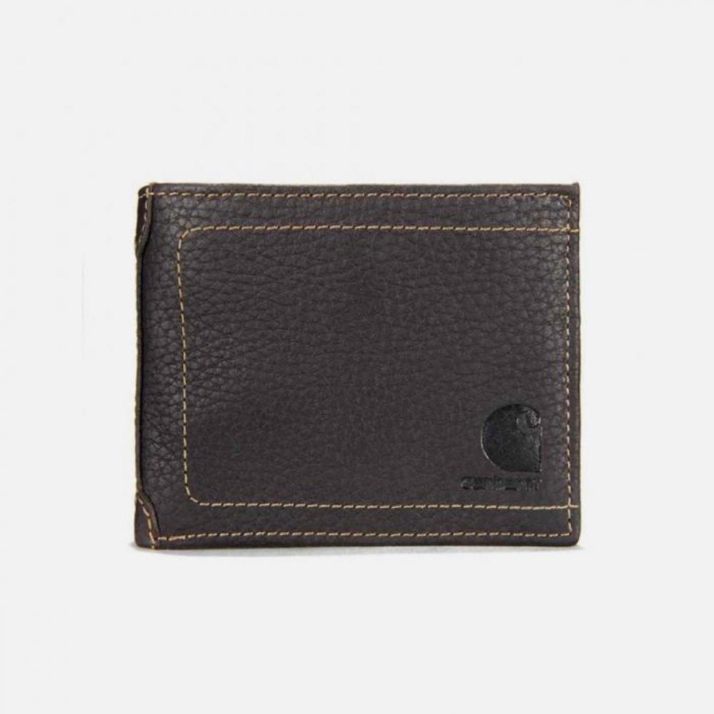 

CARHARTT Кошелек Carhartt B0000210 из галечной кожи КОРИЧНЕВЫЙ 9467094670