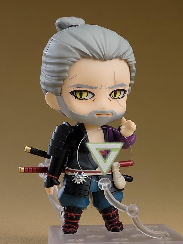 Nendoroid Witcher Ronin Geralt Ronin Plastic Painted Movable Figure G12769 Ver. Non-scale