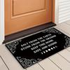 Witch Welcome Reception Indoor Hallway And Bathroom Rug With Spellbound Moon Phase Patterns Halloween Foyer Carpet Home Decor