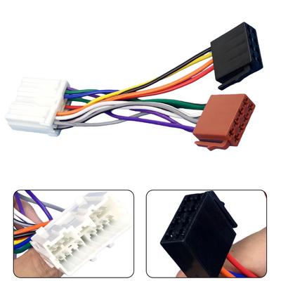 Für Mitsubishi 1995 2006 Auto Audio Verkabelungsadapter mit für ISO-Passform