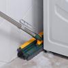 Floor Scrub Brush 3 in 180°Rotating Long Handle Removable Wiper Broom Tools Tile Magic Squeegee Cleaning Kitchen Bathroom Brush