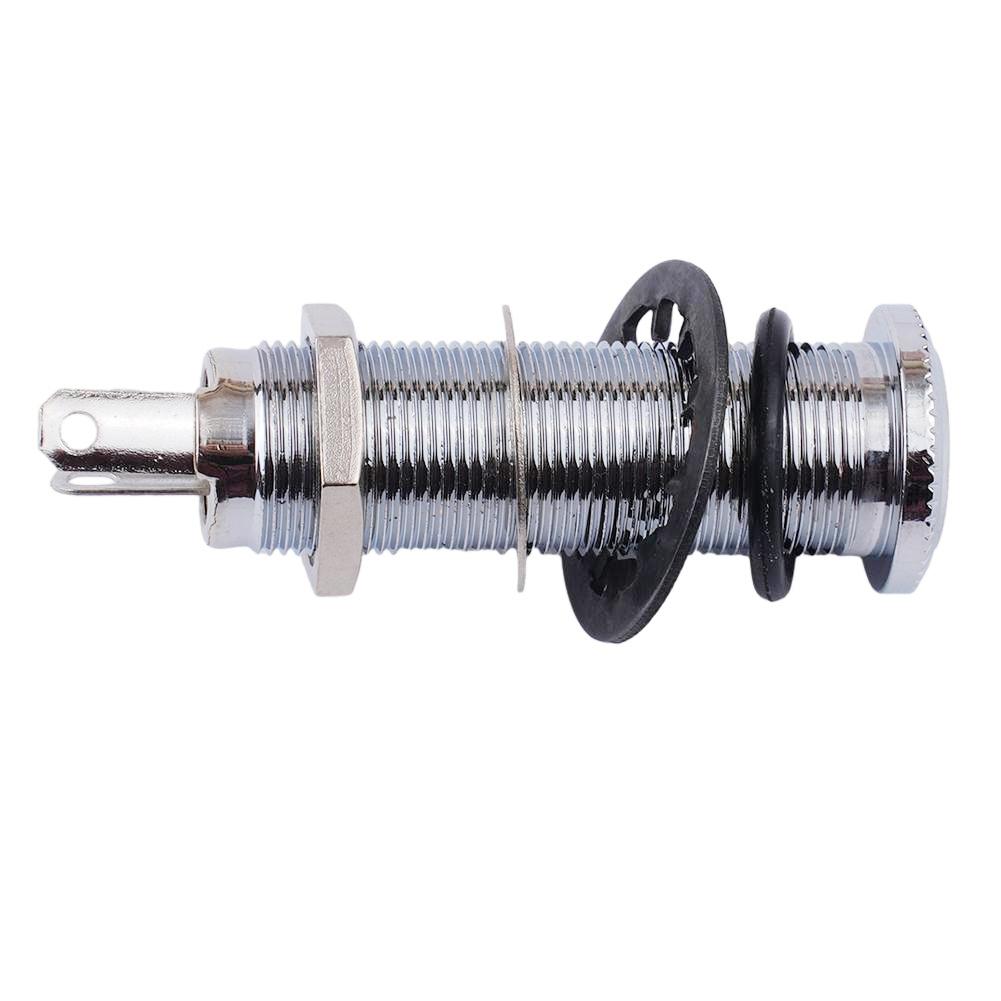 Electric Guitar Bass Parts 6.35mm Stereo Output Input 1/4 Inch Socket Plug