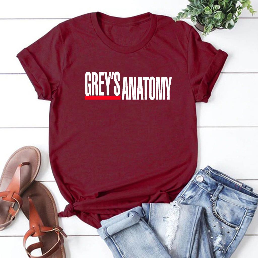 Greys Anatomy T-Shirt Grey Sloan Memorial Hospital Shirt Es ist ein schöner Tag, um Leben zu retten T-Shirt Damen T-Shirts Grafik T-Shirts