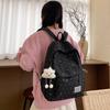 Japanese Ins New High-value, Fresh and Sweet Polka Dot Backpack, Lightweight and Large-capacity Backpack for Junior High School Students