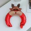 Thickened Christmas Balloon Headband Leak-proof Aluminum Film Balloon Hair Band Balloon  New Year