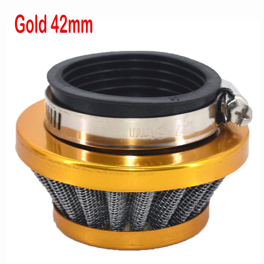 Air filter 42mm 58mm for 2 stoke Engine 44cc 49cc Carburetor  mini pocket bike mini ATV dirt bike