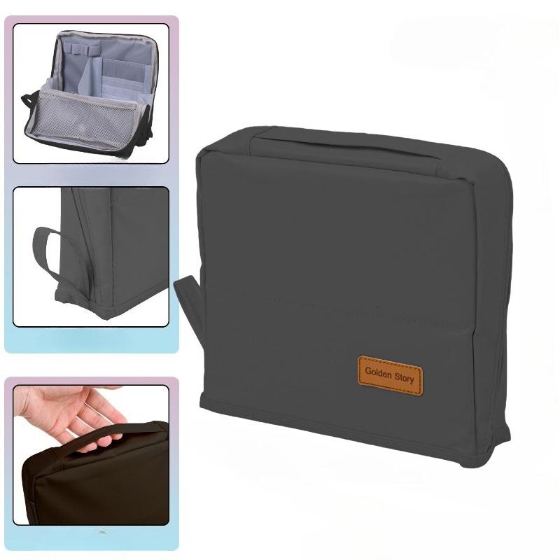 

Makeup Bag Large Capacity High Quality Women s Makeup Case Portable Outdoor Partition Toiletries Bag Travel Bag Makeup Storage Bag With Mirror 25*22*5cm чёрный