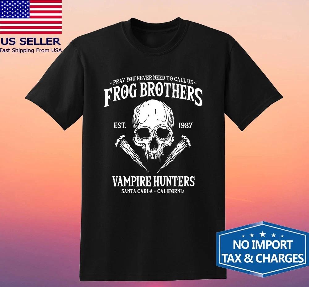 The Lost Boys Frog Brothers Vampire Hunters Movie Black Size S-5XL 3XL