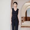 Trolman Women's Double-Breasted Vest & Pants Set