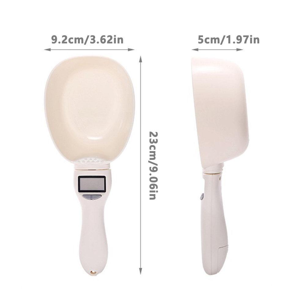 1pcs Electronic Measuring Spoon Digital Kitchen Scale For Pet Food Baking Weighing Scoop Precise Measurement Gram Ounce Cooking