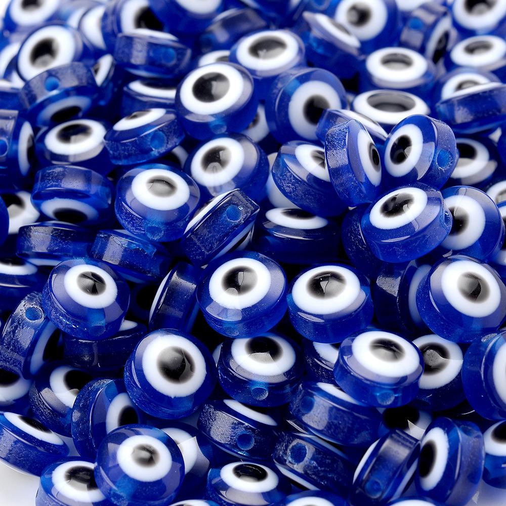 Resin Fish Eye Round Beads for DIY Devil Eye Bracelets, Necklaces, and Accessories