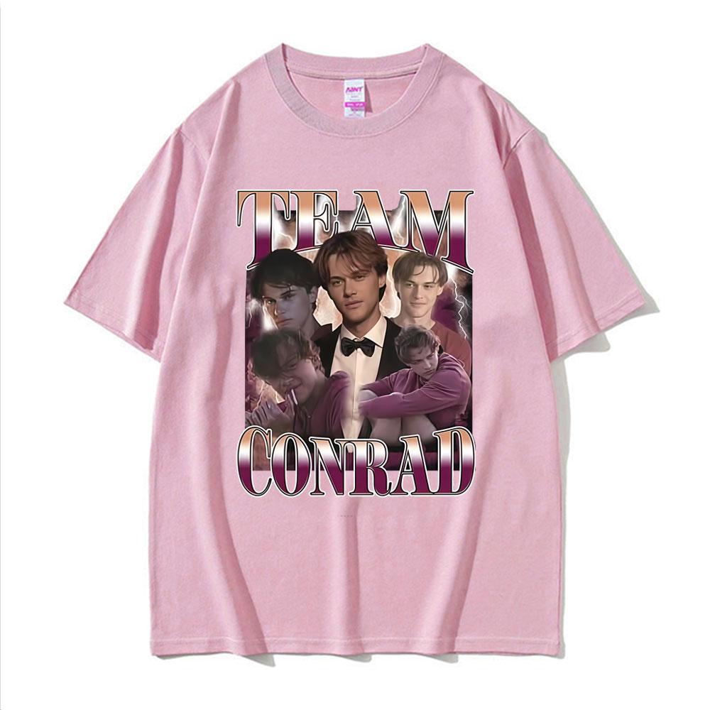 Team Conrad Fisher Cousins Beach Magliette Stampate Abbigliamento Unisex Harajuku Vintage Magliette di Alta Qualità Maglietta Comoda Streetwear