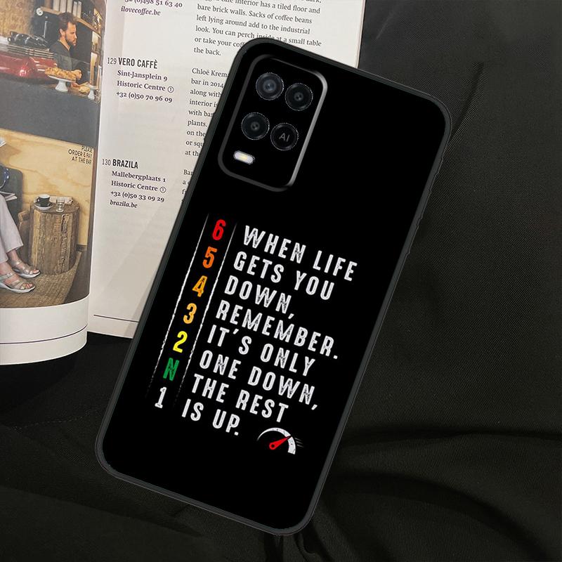 1N23456 Motorcycle For Oppo A74 A94 A54 A18 A38 A58 A78 A98 A40 A60 A80 A16 A76 A96 A15 A57S A17 A77 Phone Case