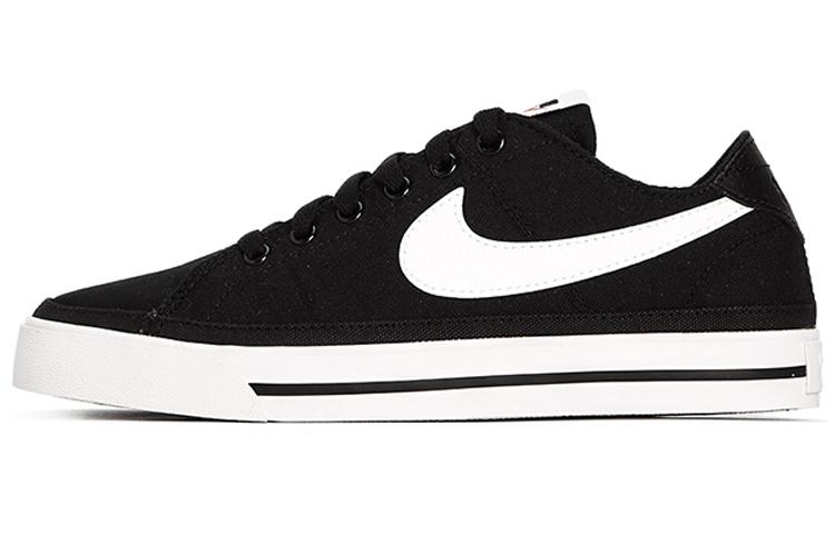 Nike Court Legacy Canvas Black White Women s CZ0294-001 36.5