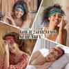 Boho styl Dámská široká čelenka Retro čelenka Elastický měkký turban Uzlovaný Vhodný na jógu Vlasové doplňky