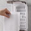No-Drill Wall Mounted Chopstick Holder With Draining Base Kitchen Cutlery Utensil Storage Box Easy Installation