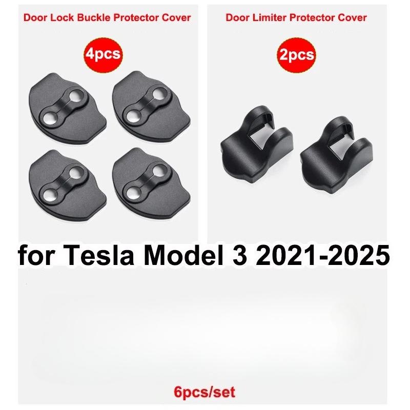 for Tesla Model Y Juniper Launch 2026 Door Lock Stop Cover Anti-rust Protection Cover Model 3 Highland 2024 Door Limiter Protect