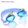 Children's Cartoon Swim Goggles with Earplugs - Crab, Bee, and Dolphin Design