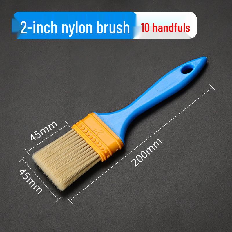 Soft Nylon Bristle Cleaning and Dust Removal Brush for Industrial Paint and Oil Application
