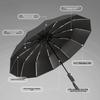 264 Bone Automatic Umbrella For Women'S Weather And Rain Special Folding Plus Size Men'S Storm-Resistant Reinforced Umbrella