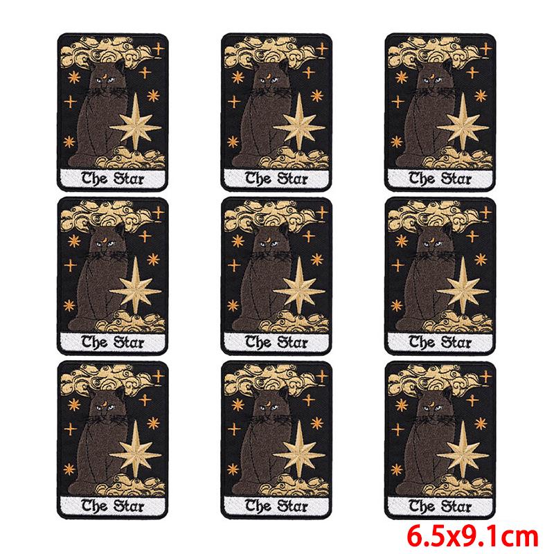 10 teile/los Großhandel Stickerei Patch Eisen Auf Patches Für Kleidung Patches Auf Kleidung Jacken Dekor Applikation Nähen Liefert