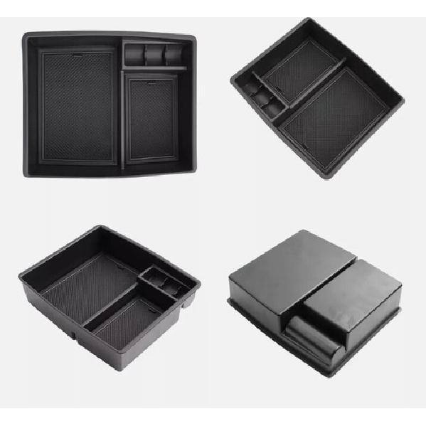 For 2024 Toyota Tacoma Car Center Armrest Storage Tray Organizer Box Cover Parts