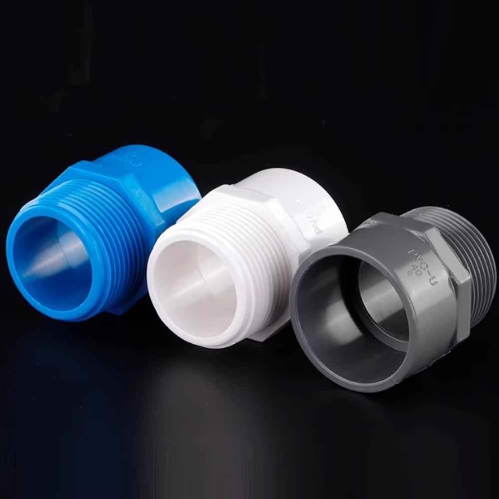 5Pcs Quick Connection Male Thread Connector Straight Pipe Connector  Water Supply Pipes