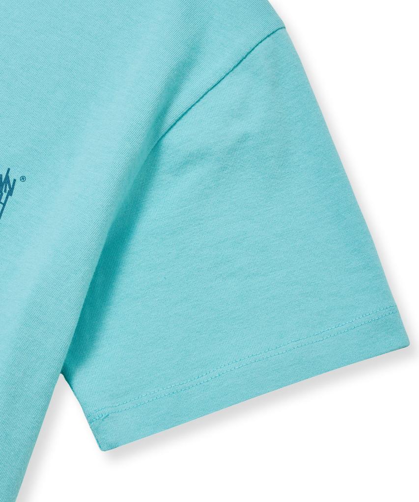 BROWNBREATH W Tag Crop Tee - Mint