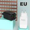 150W Multi-Port Charger: 3 USB + 3 PD Fast Charge, Euro & UK Standard