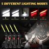 Portable COB LED Flashlight USB Rechargeable Work Light Magnetic Super Bright Folding Lantern Built-in Battery Camping Torch