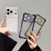 Shockproof Transparent Phone Case for IPhone 17 Air 16 15 14 13 12 11 Pro Max Lens Protector Clear Soft Bumper Back Cover