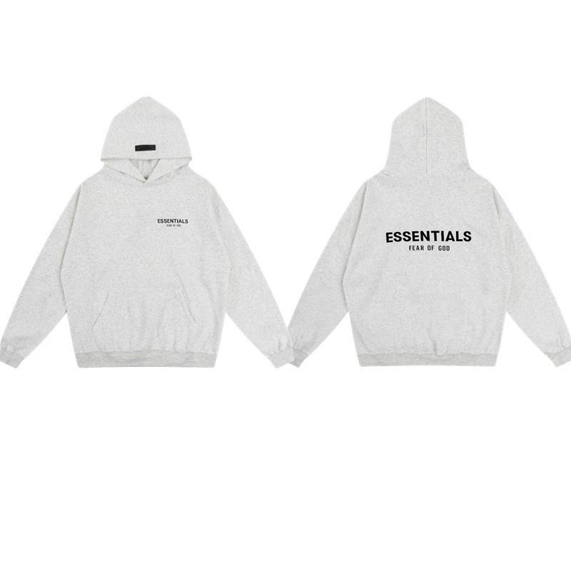 Unisex Oversized Hooded Sweatshirt With Flock Letter Print Soft Cotton Blend Warm Lined