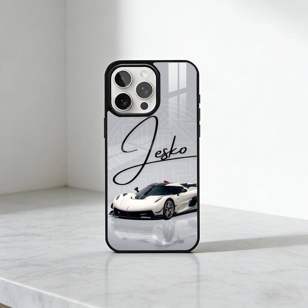 

KOENIG One Sport-Cars Phone Case For iPhone17,16,15,14,13 Plus,Pro Max Magnetic For Magsafe Wireless Charging iPhone14PRO
