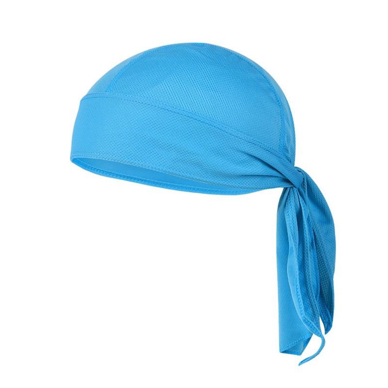 

Пиратская шляпа для езды на открытом воздухе, влагоотводящая, дышащая, мотоциклетный головной убор, быстросохнущая спортивная бандана One Size