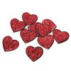 10PCS Red Heart Patch DIY Sewing Cotton Ironing On Patch Embroidered Applique for Sewing Wedding