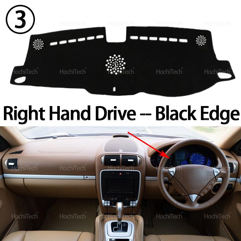 Car Dashboard Cover Avoid Light Pad trument Platform Cover Mat Carpet For Porsche Cayenne E1 9PA First Generation 2003-2010