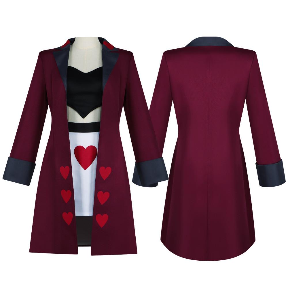 Hazbin Hotel Cosplay Costume With Polyester Fabric For Stage And Festival Events