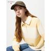 Lambswool Polo Sweater  Stripe 