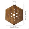Fern Holder, Wooden Frame for Indoor Gardening, Lightweight Accessories, Multipurpose Hanging Pot