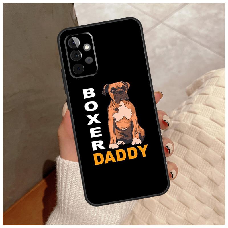 Boxer Dog For Samsung Galaxy A36 A56 A16 A26 A06 A52 A53 A33 A13 A34 A54 A14 A15 A35 A55 A22 A32 Case