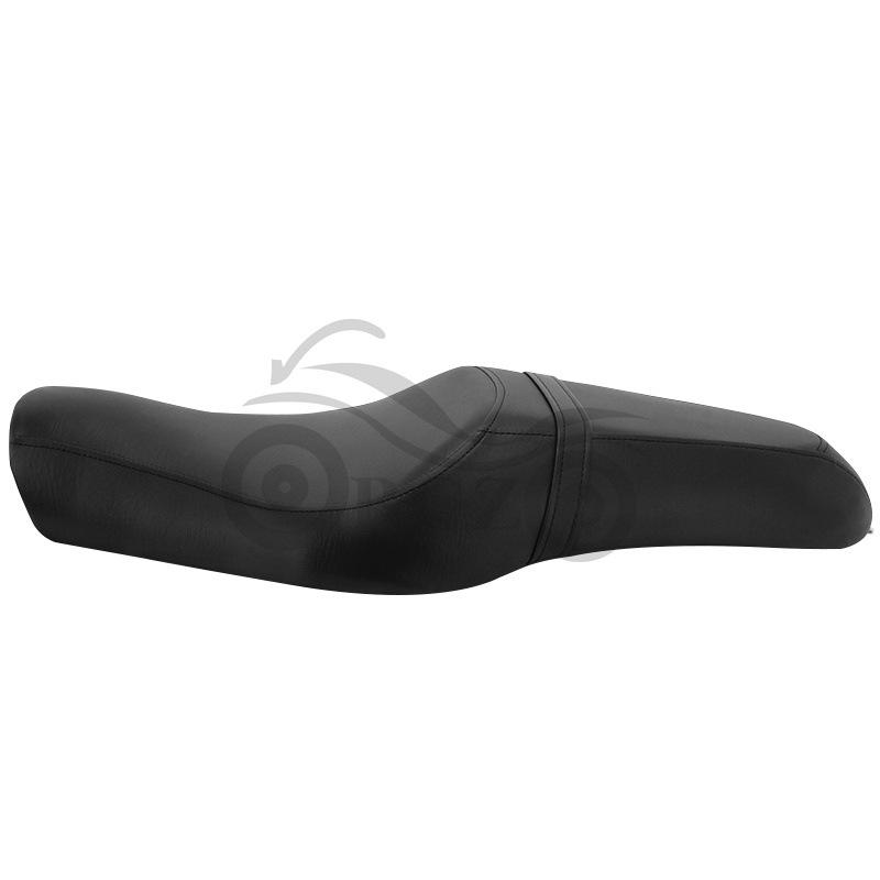 Black Two-Up Seat Cushion for Harley XL883N, XL883L, XL883X (2004-2022)